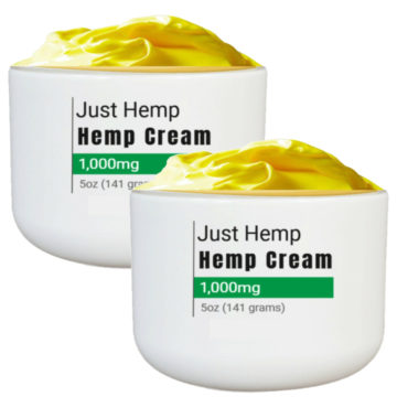 Just hemp CBD cream for nerve pain