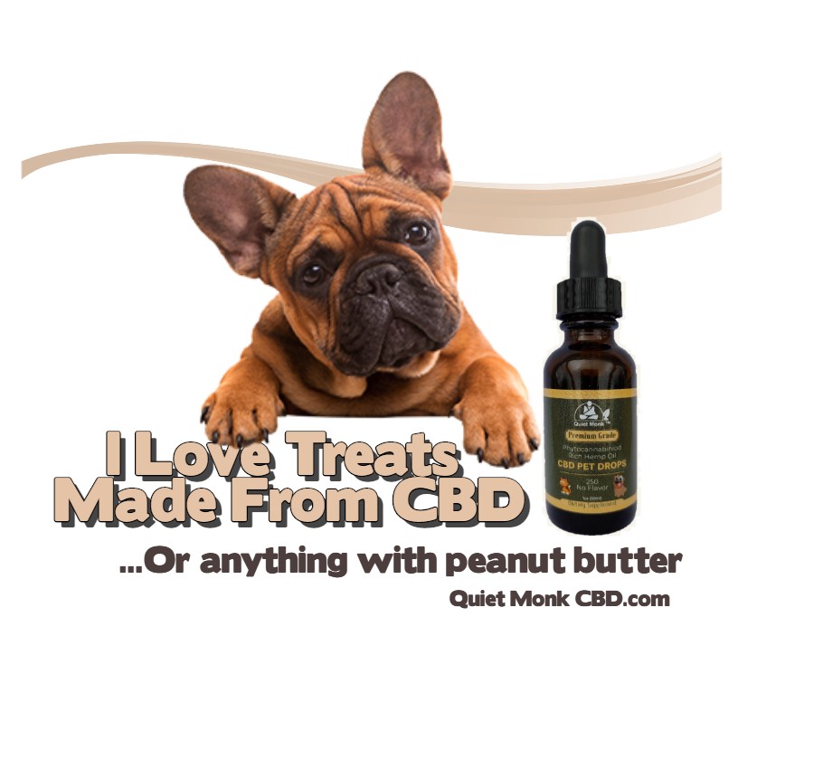 Quiet Monk CBD dog treats