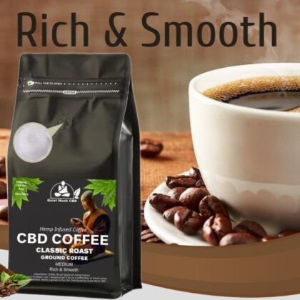 rich smooth CBD coffee