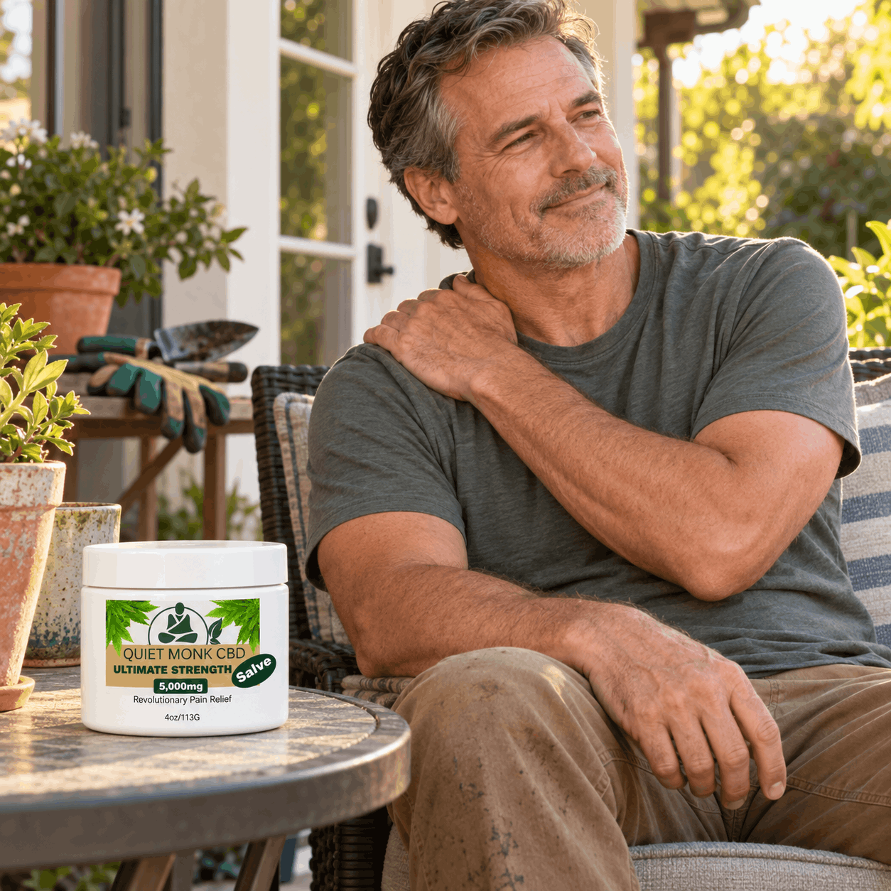 How to Apply Quiet Monk CBD Salve