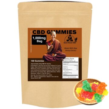 1000 mg CBD Gummies Bag