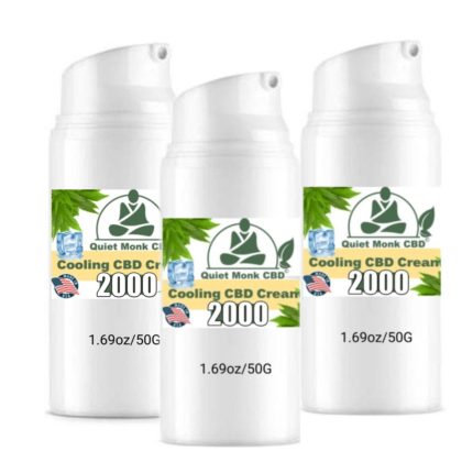 3 pack 2000mg cbd cream