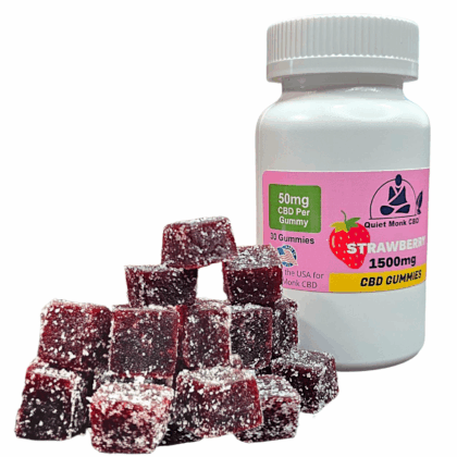CBD Gummies 1000mg Sideview