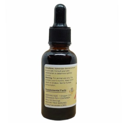 CBD pet dog tincture oil