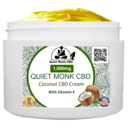 2oz 1,000mg Coconut CBD cream sample