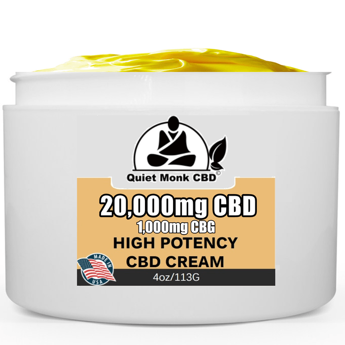 20,000 mg CBD Cream with CBG