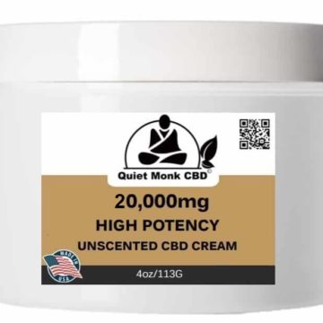20,000mg cbd pain cream