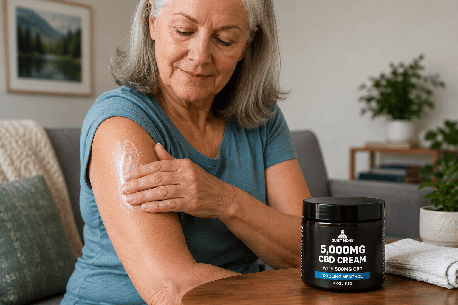 CBD Cream for Fibromyalgia Pain in Seniors
