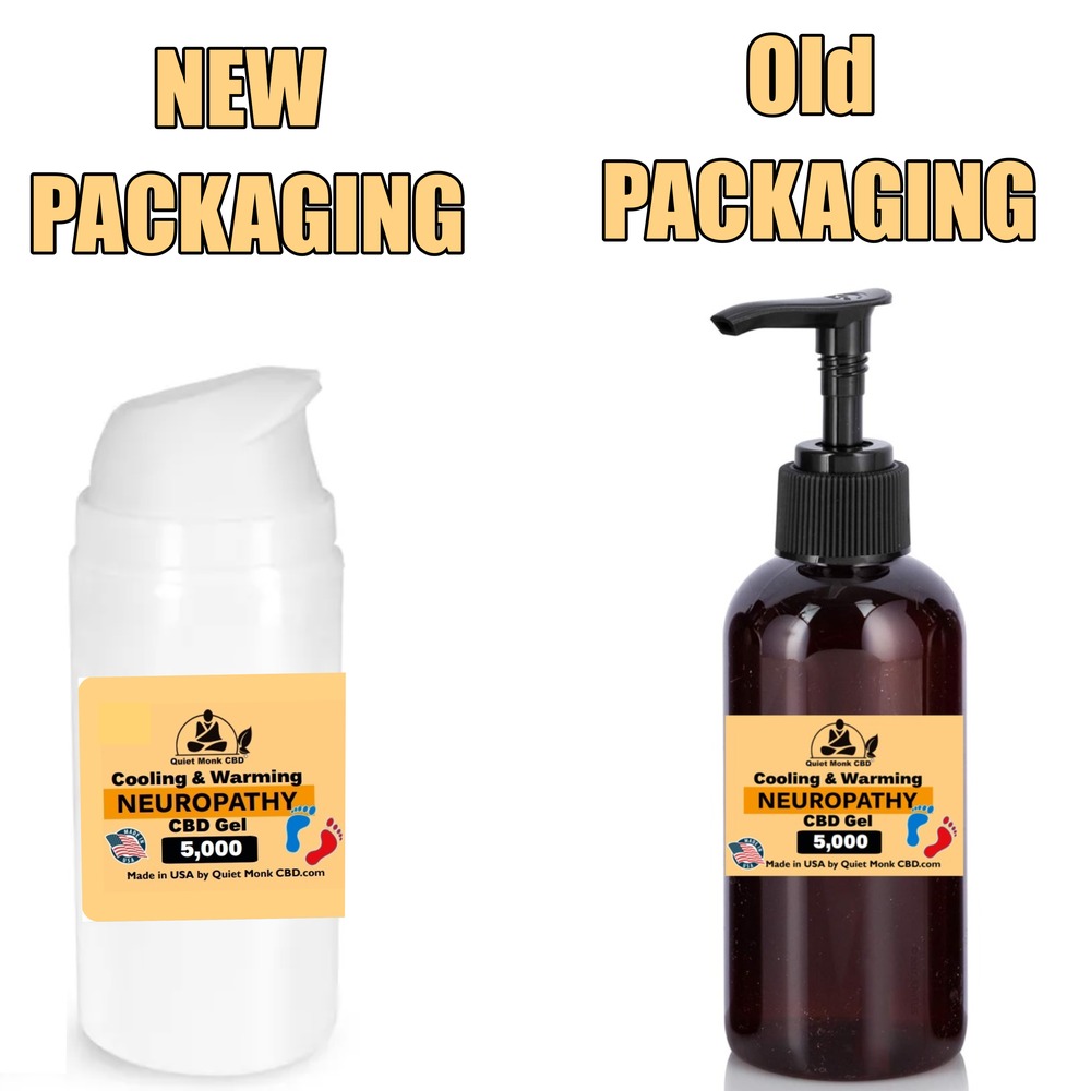 old new Neuropathy CBD Gel Cream