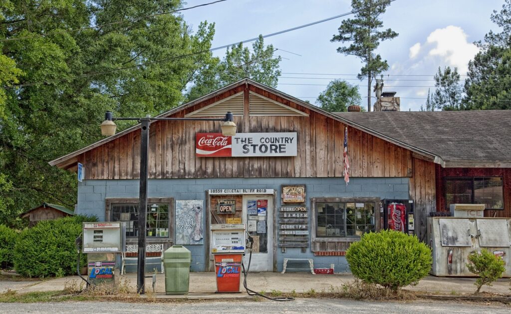 choctaw bluff, alabama, general store sells cbd