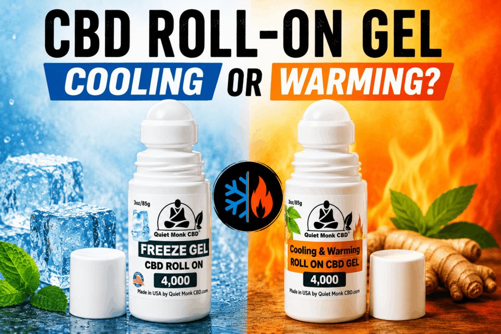 CBD Roll On Gel by Quiet Monk
