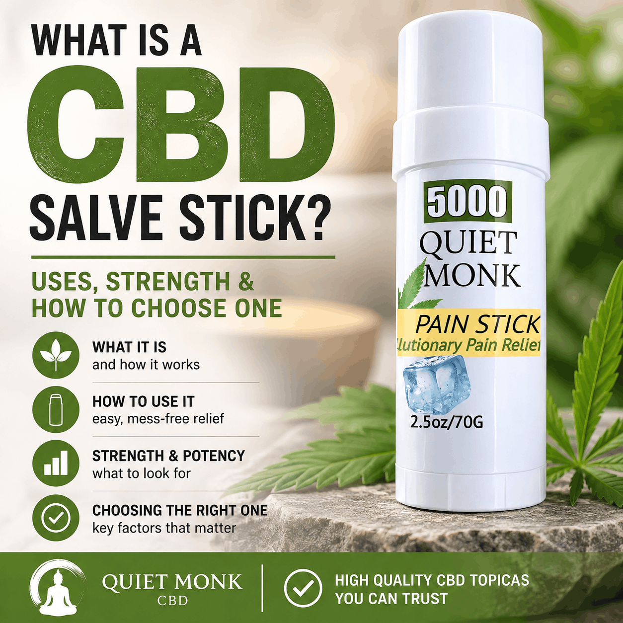What Is a CBD Salve Stick