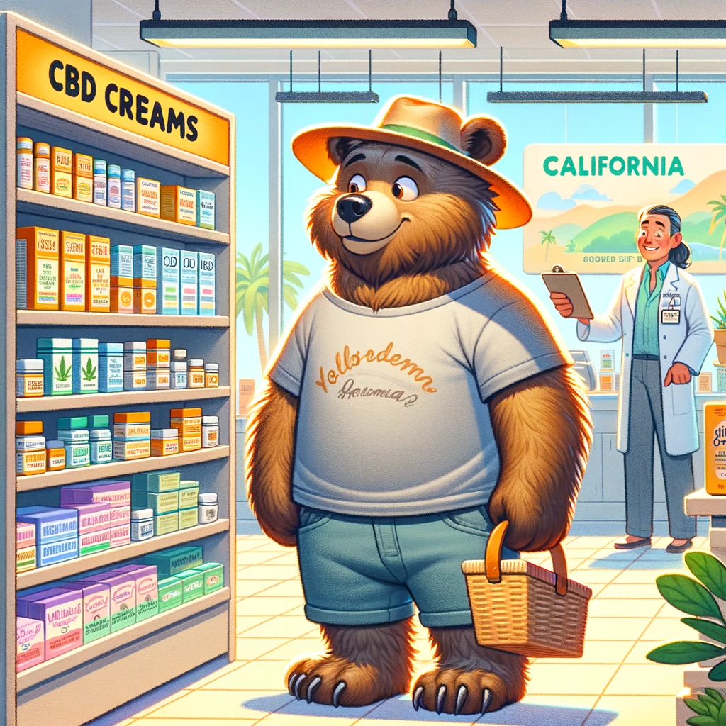 CBD cream in California