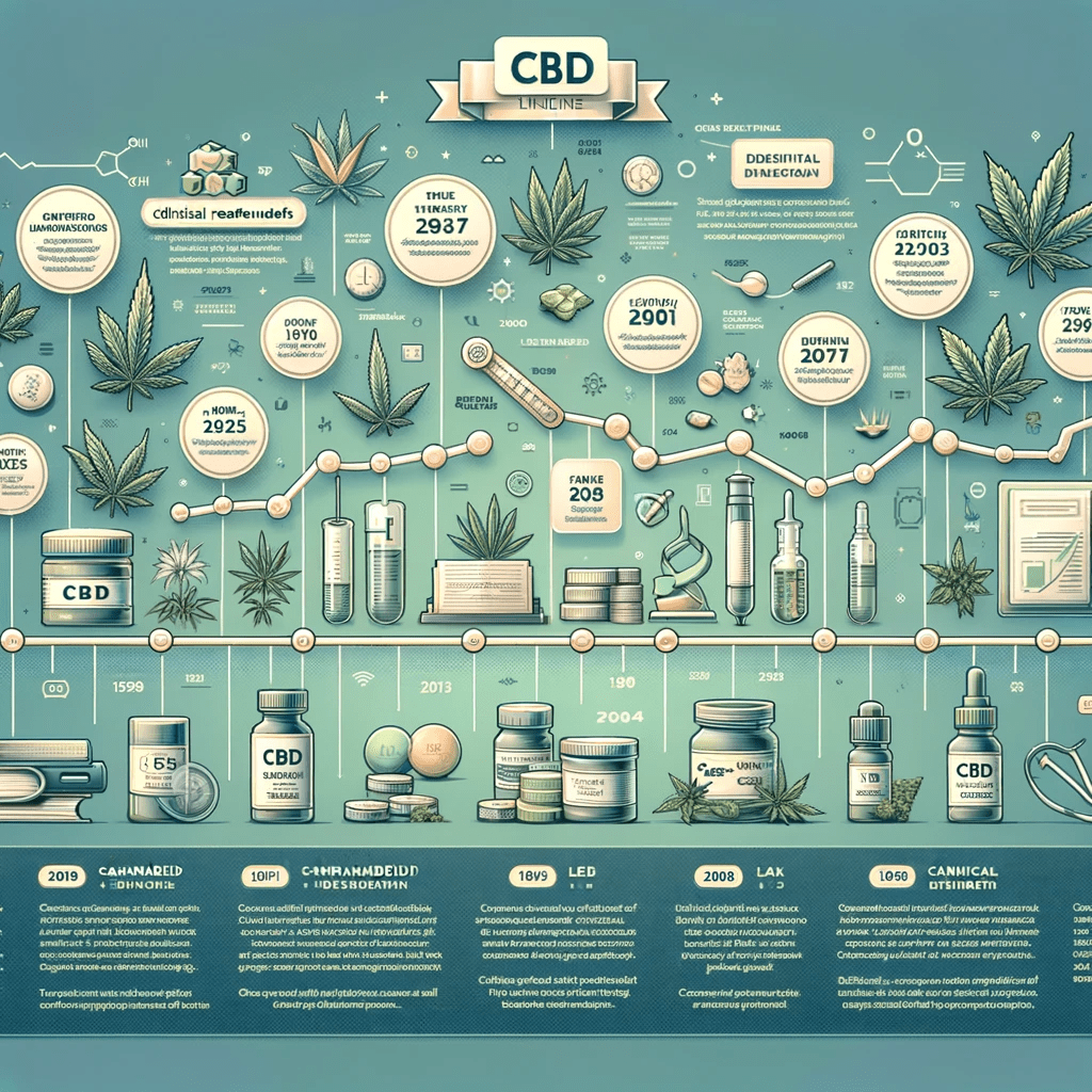 timeline of cbd Cannabidiol