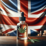 British flag and cbd