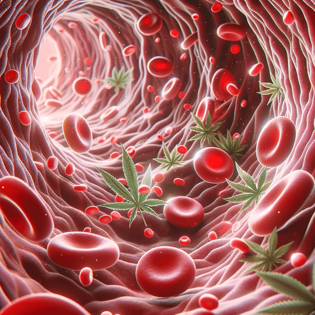 does CBD enter the blood stream