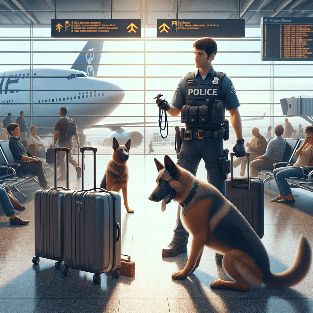 can drug dogs smell CBD