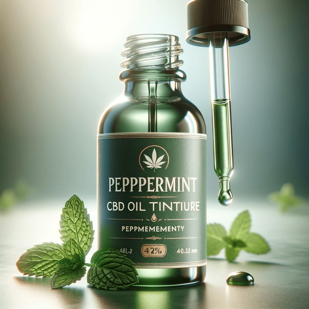 using cbd peppermint tincture oil