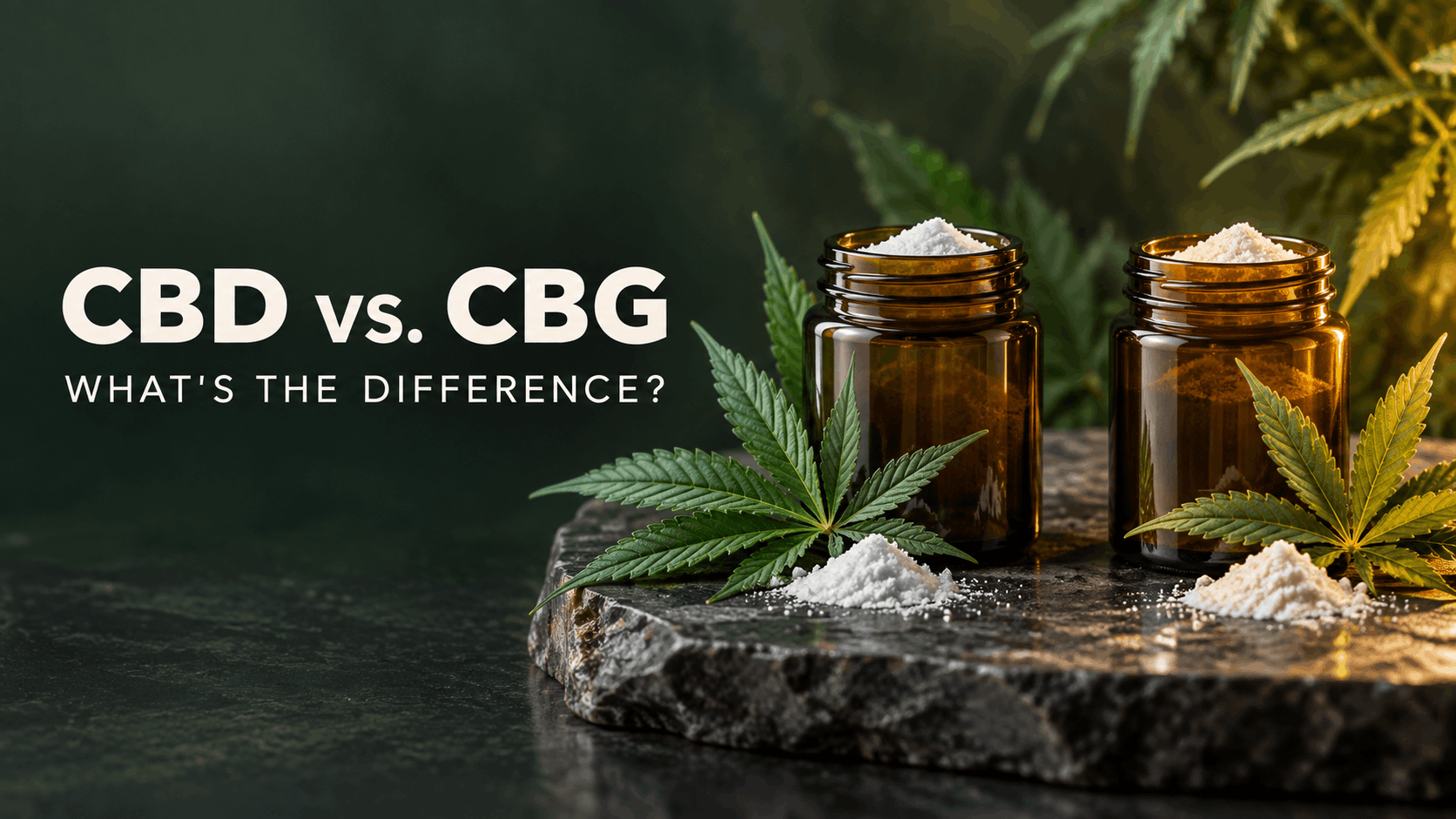 CBD vs. CBG Ingredient Comparison