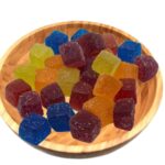 Close up cbd gummies by Quiet Monk