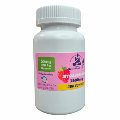Bottle of CBD Gummies 1500mg