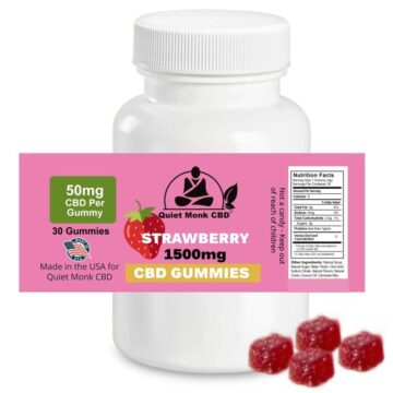 1500mg CBD Gummies Strawberry