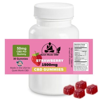 1500mg CBD Gummies Strawberry