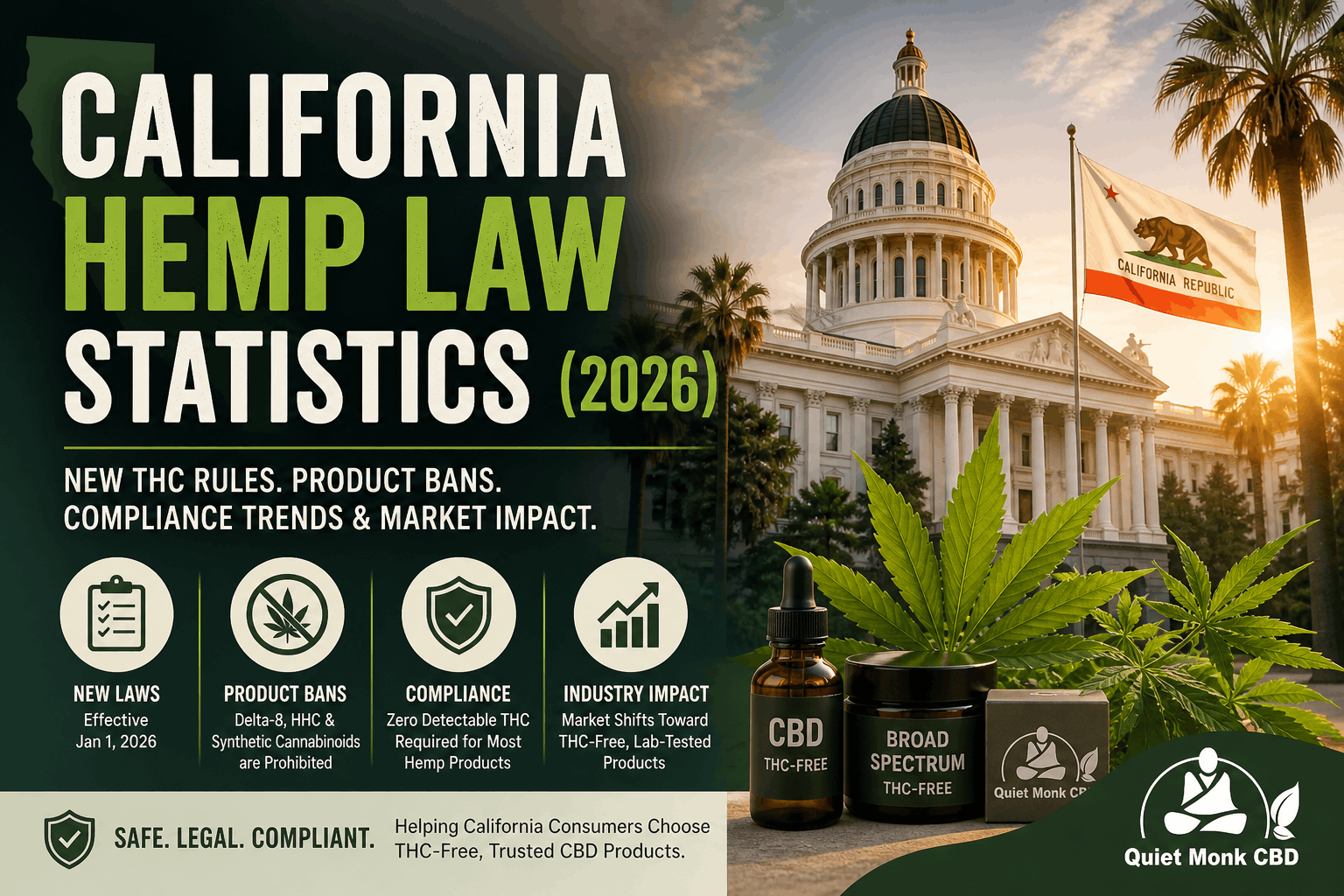 California THC Law Statistics: What Changed in 2026