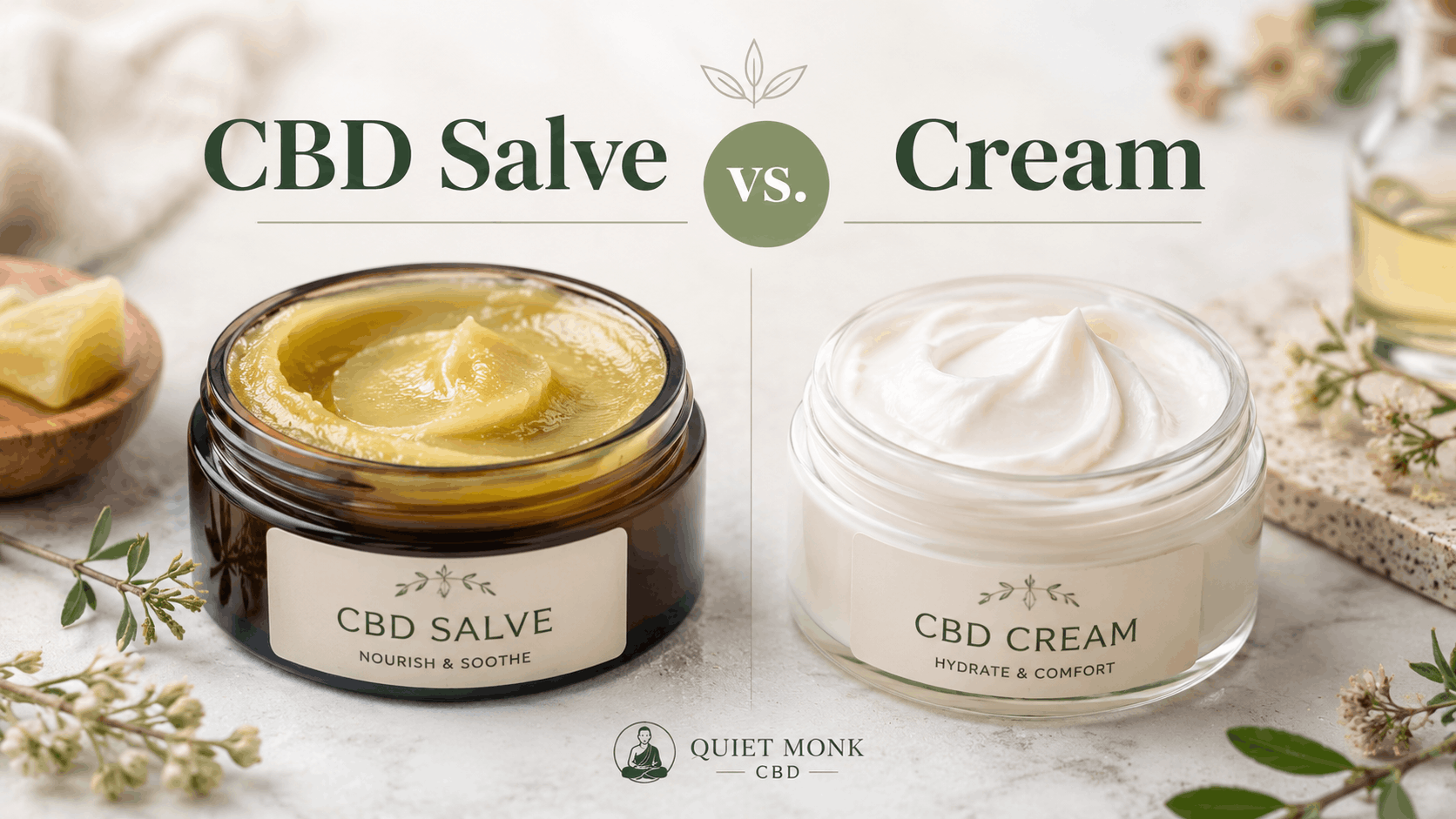 CBD Salve VS Cream