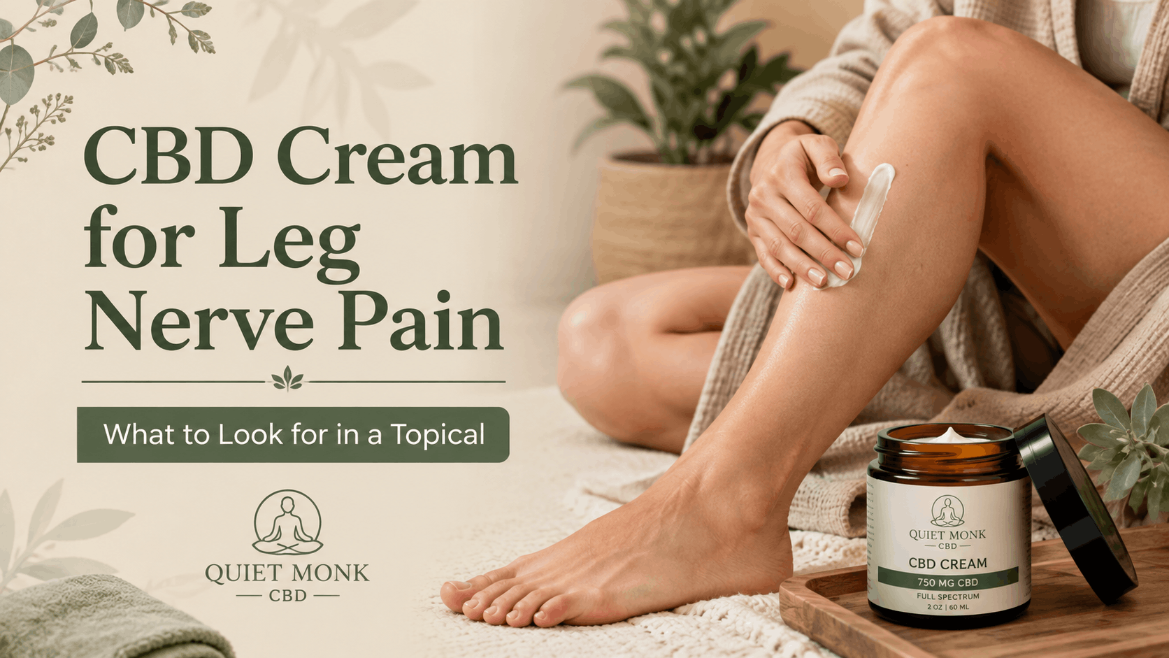 CBD cream for leg nerve pain