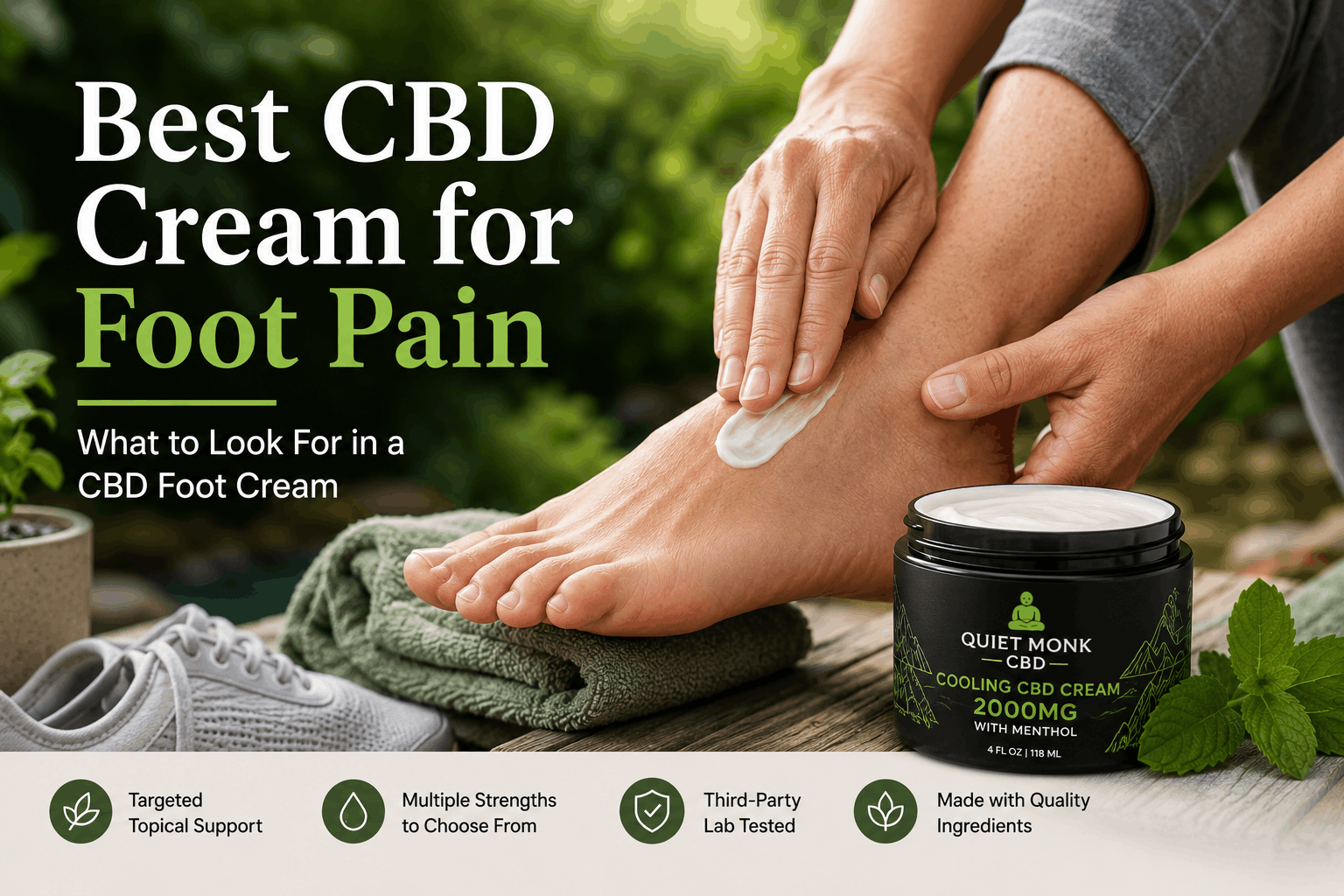 best cbd cream for foot pain